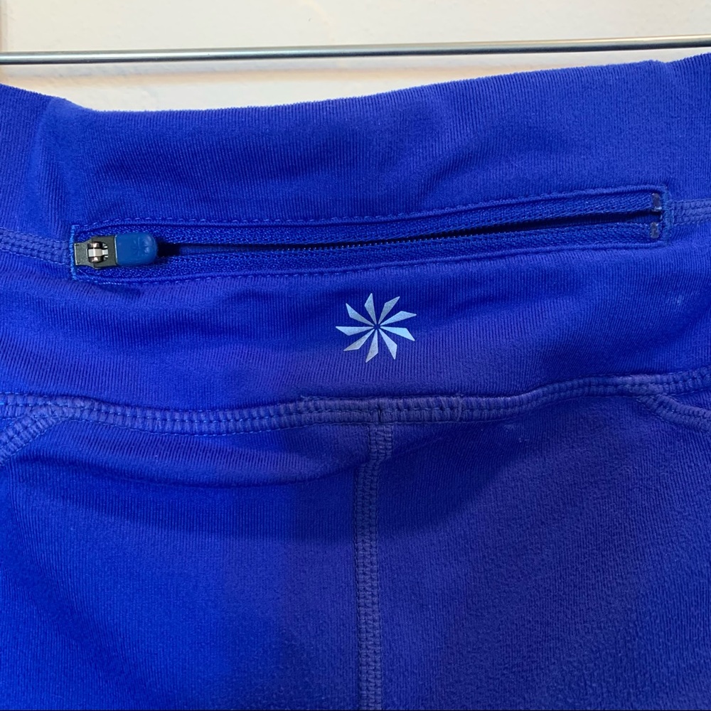 Athleta Blue Crop Workout Pants Size XS - Picture 6 of 14